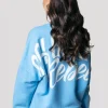 Fashion Colourful Rebel Logo Sweat | Mist Blue Mistblue