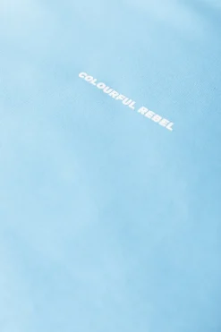 Fashion Colourful Rebel Logo Sweat | Mist Blue Mistblue