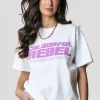 Sale Colourful Rebel Puff Logo T-shirt | Standard white Standardwhite