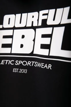 Best Colourful Rebel CR Bold Logo Hoodie | Black