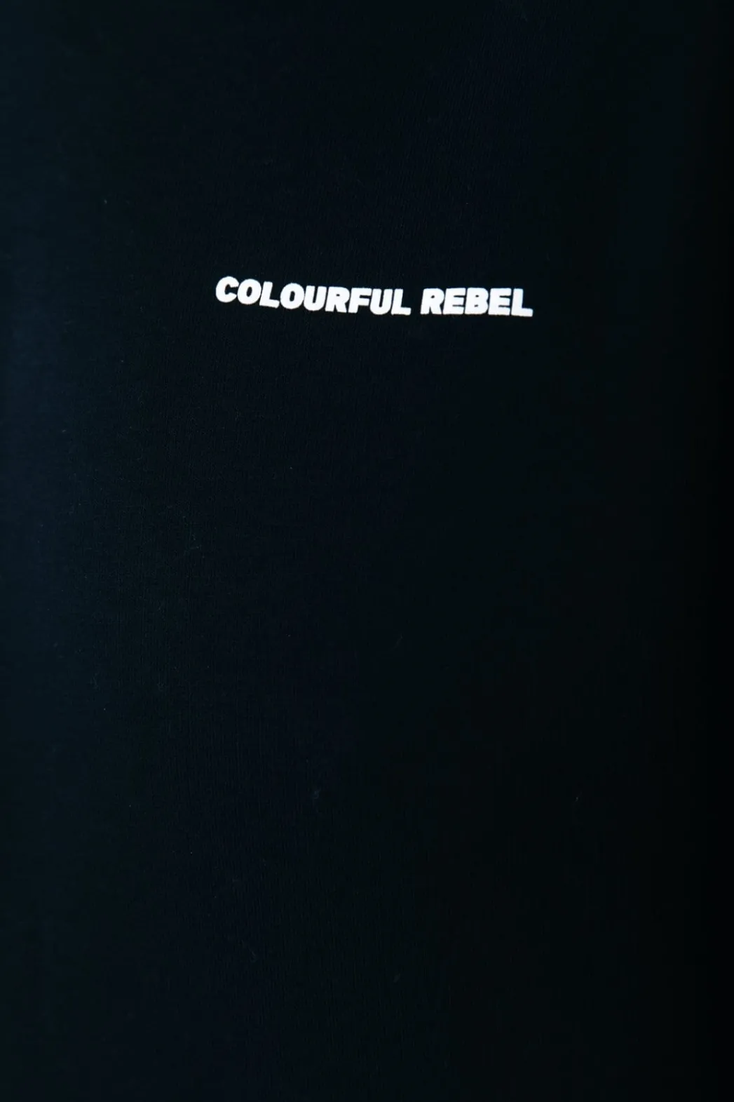 Best Colourful Rebel CR Bold Logo Hoodie | Black