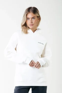 Clearance Colourful Rebel CR Bold Logo Hoodie | Off white Offwhite