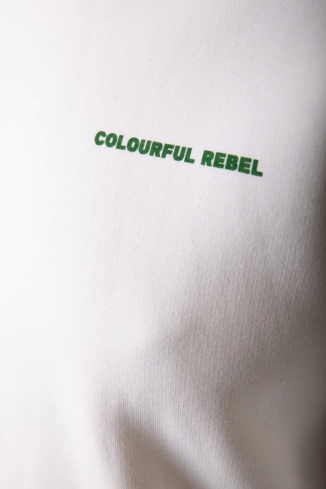 Clearance Colourful Rebel CR Bold Logo Hoodie | Off white Offwhite