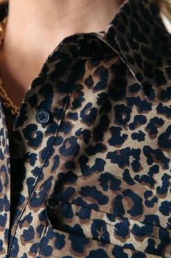 Best Colourful Rebel Desiree Leopard Dress | Warm Brown Warmbrown