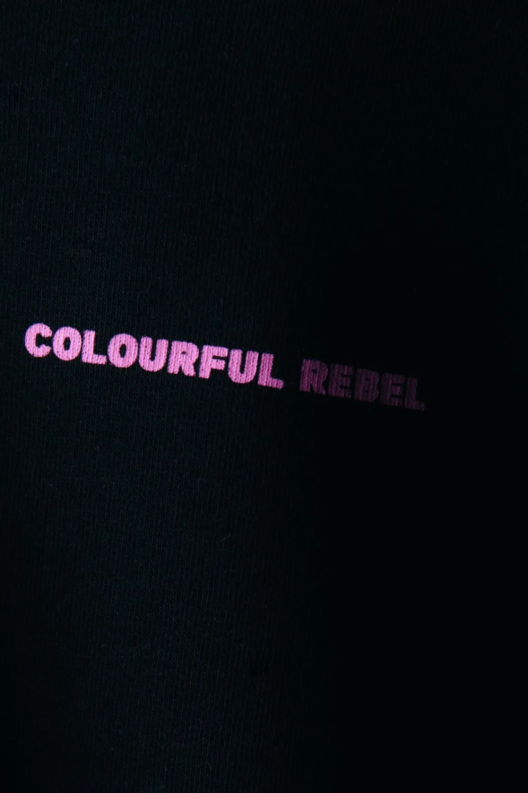 Best Colourful Rebel Flower Square Hoodie | Black