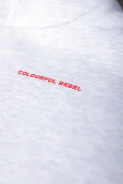 Clearance Colourful Rebel Flower Square Hoodie | Blue