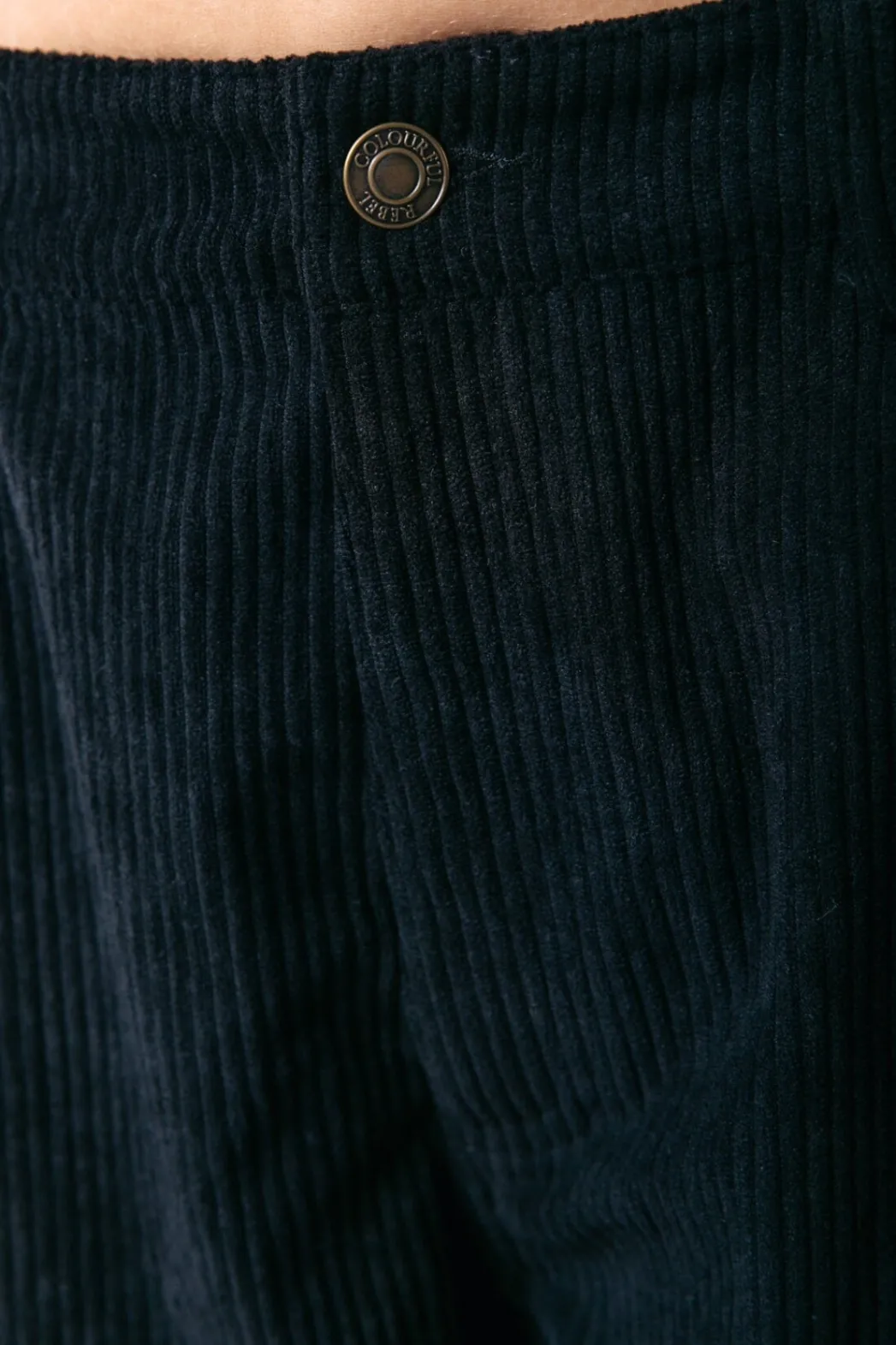 Hot Colourful Rebel Gaias Corduroy Pants | Black