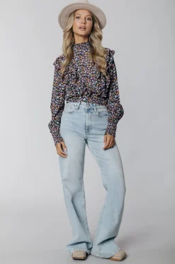 Clearance Colourful Rebel Gaias High Rise Denim | Denim blue Denimblue