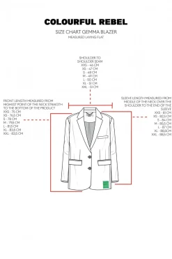 Clearance Colourful Rebel Gemma Blazer | Black