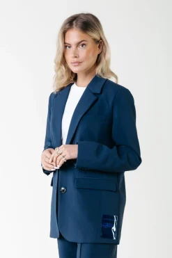 Clearance Colourful Rebel Gemma Blazer | Dark Navy Darknavy