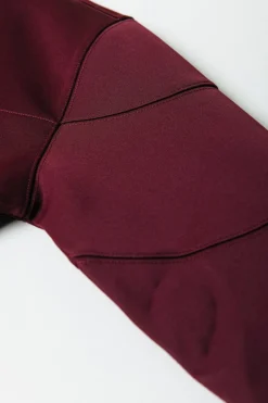 Fashion Colourful Rebel Ilena Zipped Sweat | Port Red Portred