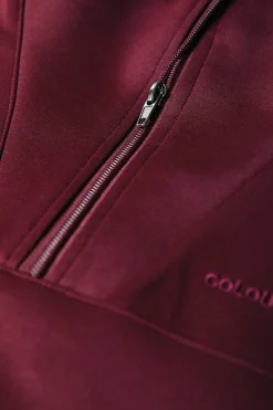 Fashion Colourful Rebel Ilena Zipped Sweat | Port Red Portred