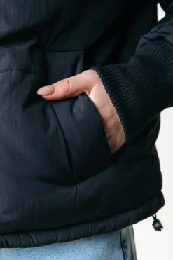 Sale Colourful Rebel Isado Reversible Puffer Jacket | Black