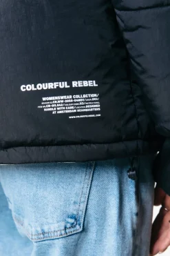 Sale Colourful Rebel Isado Reversible Puffer Jacket | Black