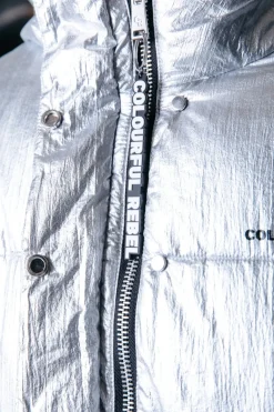 Sale Colourful Rebel Isado Reversible Puffer Jacket | Black