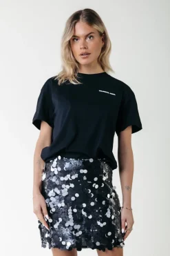 Online Colourful Rebel Jilly Sequins Skirt | Silver grey Silvergrey