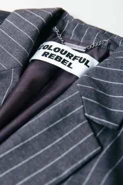 Clearance Colourful Rebel Mimmi Blazer | Dark Anthracite Darkanthracite