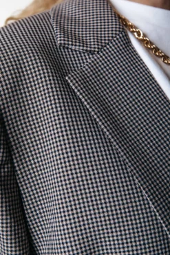 Hot Colourful Rebel Mimmi Blazer | Dark brown Darkbrown