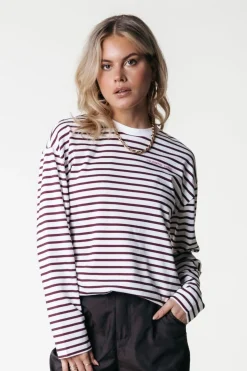 New Colourful Rebel Mother Earth Longsleeve | Port Red Portred