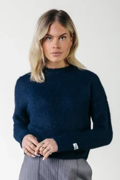 Hot Colourful Rebel Olivia Knit | Dark Navy Darknavy