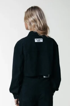 Fashion Colourful Rebel Olle Corduroy Blouse | Black