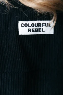Fashion Colourful Rebel Olle Corduroy Blouse | Black