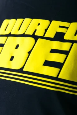 Clearance Colourful Rebel Puff Logo T-shirt | Black