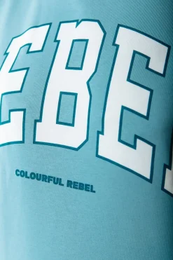 Outlet Colourful Rebel Rebel Sweat | Mineral blue Mineralblue