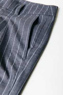 Fashion Colourful Rebel Rus Straight Pants | Dark Anthracite Darkanthracite