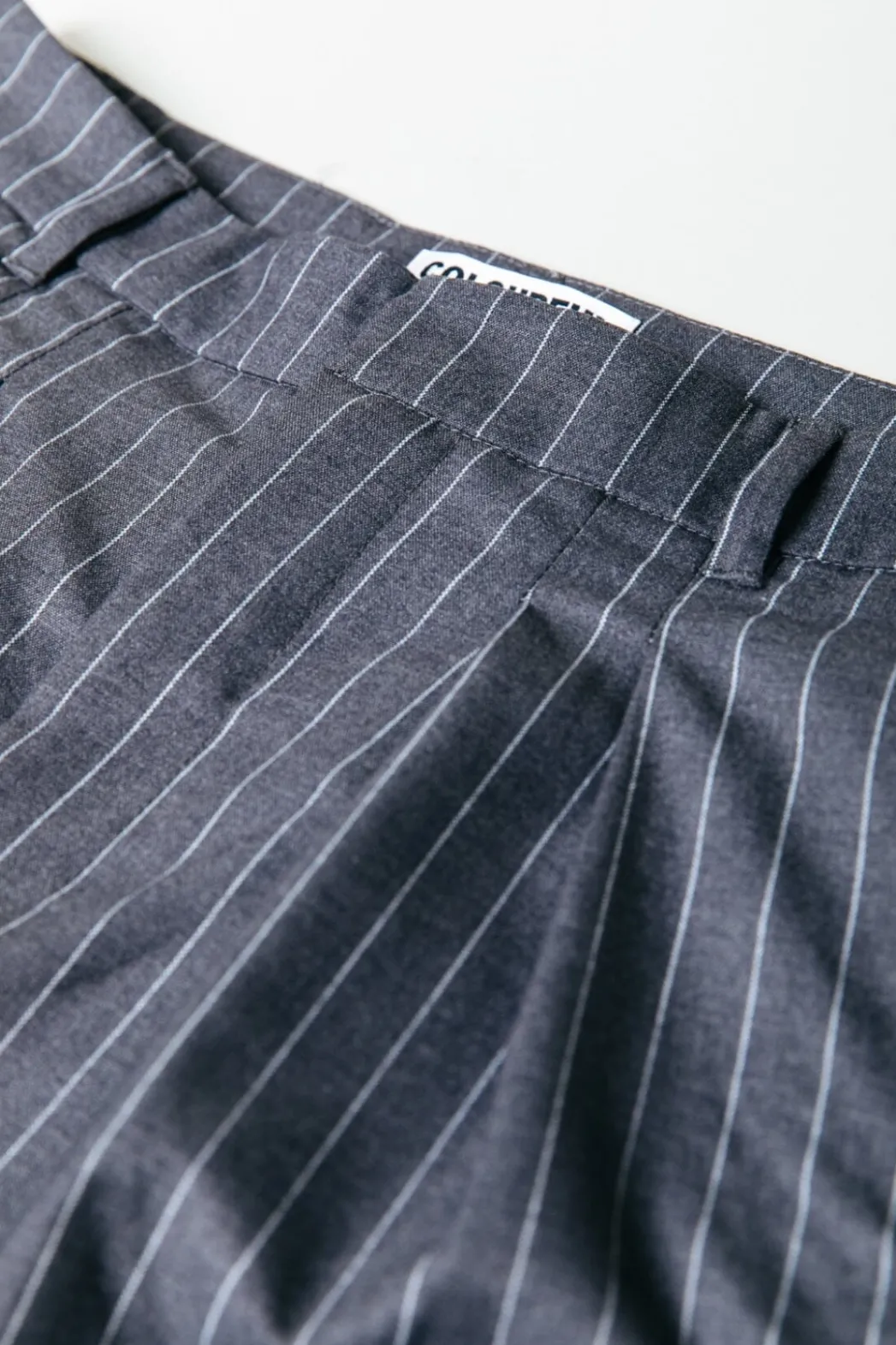 Outlet Colourful Rebel Rus Straight Pants | Dark Anthracite Darkanthracite