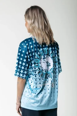 New Colourful Rebel Tayla State Champ Football T-Shirt | Canal blue Canalblue