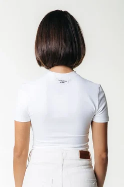 Fashion Colourful Rebel Uni Fitted T-shirt | Optic white Opticwhite