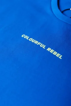 Discount Colourful Rebel Uni Logo T-shirt | Deep blue Deepblue