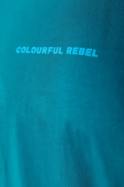 Discount Colourful Rebel Uni Logo T-shirt | Shady Green Shadygreen