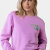 Online Colourful Rebel Wave Logo Sweat | Candy Pink Candypink