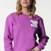 Online Colourful Rebel Wave Logo Sweat | Violet Pink Violetpink