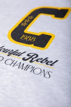 Hot Colourful Rebel World Champions Sweat | Light grey melange Lightgreymelange