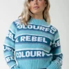 Hot Colourful Rebel Ximenia Knit | Blue
