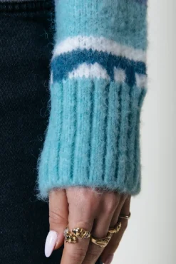 Hot Colourful Rebel Ximenia Knit | Blue