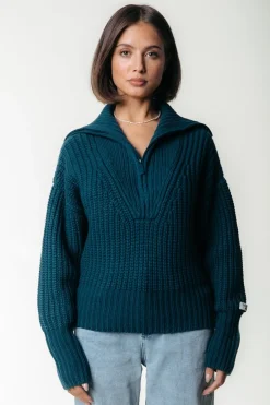 Fashion Colourful Rebel Yfke Knit | Petrol