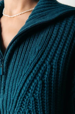 Fashion Colourful Rebel Yfke Knit | Petrol