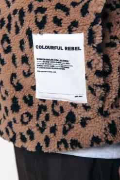 Hot Colourful Rebel Yoni Teddy Gilet | Warm Brown Warmbrown